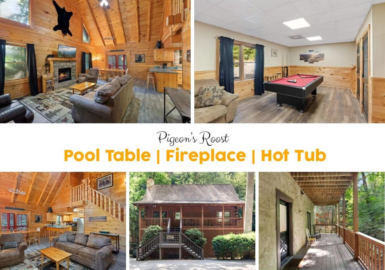 5Br Smoky Cabin Hot Tub, Games, 1 Mi To Parkway Пиджен Фордж Екстериор снимка